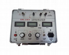 High voltage insulation tester