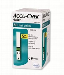 Accu Chek Active 50ct Glucose Test Strips