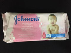 JHONSON'S GENTLE ALL OVER BABY WIPES 56'S