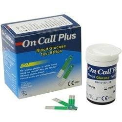 ON CALL PLUS BLOOD GLUCOSE TEST STRIPS 2