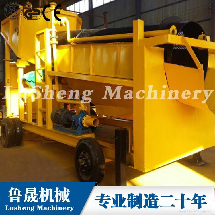 Gold trommel screen gold mining machine 2