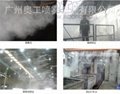 厂家直销选煤厂微米级干雾抑尘矿场高能微雾喷雾除尘系统 3