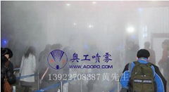 奥工厂家定制室外广场喷雾降温系统人造雾降温喷雾系统