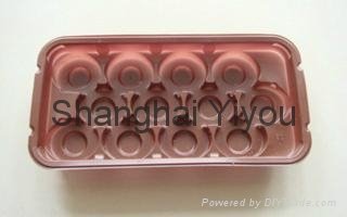 0.4mm Pink Food PP Plastic Tray Manufacturer-YiYou