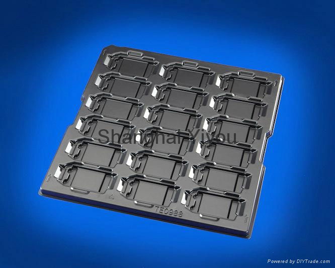 Electronic components plastic tray from Shanghai YiYou