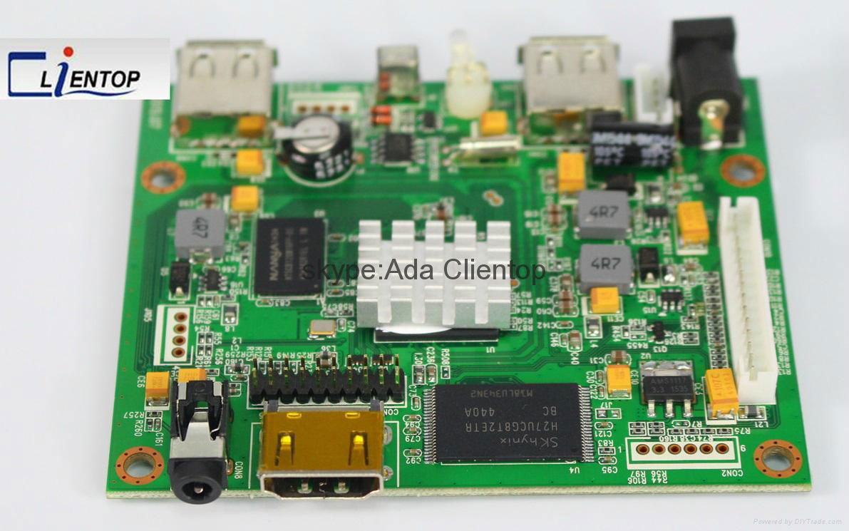 CPU1GHZ of A9 with 256M Memory LVDS  LCD control board with FHD resolution  3