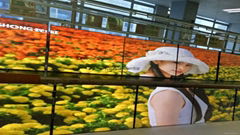 China factory produce 55" inch video wall with 4k resolution UHD LCD display 