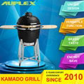 Auplex Popular 21 Inch Charcoal Kamado BBQ Grill  2