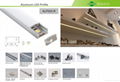 Hot super slim aluminum LED profiles for 8mm or 10mm LED tapes