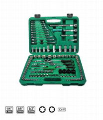 121 pcs 6.3mm 10mm 12.5mm Dr. Auto Repairing Tools Set