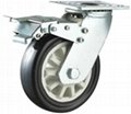 重型系列雙軸高科技聚氨酯PU腳輪