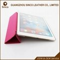 Factory price leather waterproof flip tablet case for ipad 2 3 4 case 4