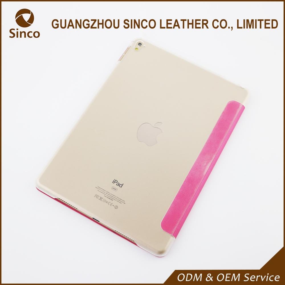 Factory price leather waterproof flip tablet case for ipad 2 3 4 case 3
