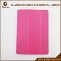 Factory price leather waterproof flip tablet case for ipad 2 3 4 case 2