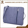 High class canvas material multifunction laptop shoulder computer bag 1