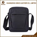 Durable nylon material shoulder laptop messenger bag with trolley strap for 10''