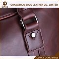 2017 design leather shoulder and hand 13'' laptop bag 5