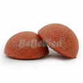 New Fashion 100% Natural Butterfly Konjac Facial Sponge 3