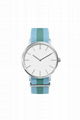  china factory simple wholesale nylon strap ladies watch men 