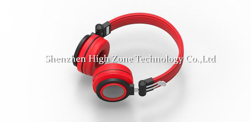 Stereo Bluetooth Headphone with FM and SD card