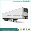 High Quality Cargo delivery Enclolsed Side wall Fence  Semi Truck Trailer 3