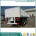 High Quality Cargo delivery Enclolsed Side wall Fence  Semi Truck Trailer 4