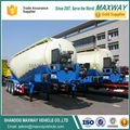 China 3 axle powder cement bulk truck semi trailer vehicle sale Price 