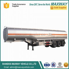  Maxway  High quality  3axle  fuel oil tanker semi truck trailer