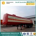 China High Quality Steel  Fuel Oil Delivery Tanker Semi Truck Trailer Vehilce 4