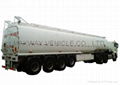 China High quality 3axles fuel tanker