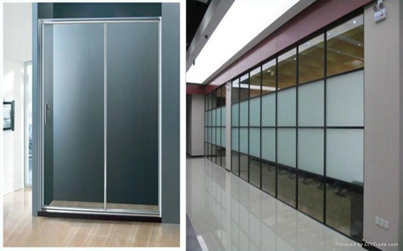 Sandblasted Frosted Tempered Glass Panel Price Frosted Glass YD