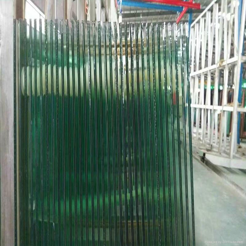 Tempered Laminated Glass with PVB EVA SGP Film for Glass Door 4