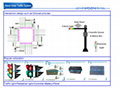 large display 400mm led traffic light countdown timer 4