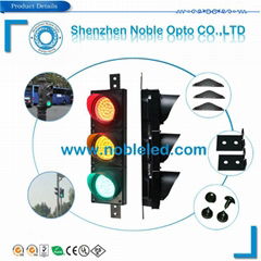 Attrative design 100mm Mini Led Signal Lights for Parking Lot