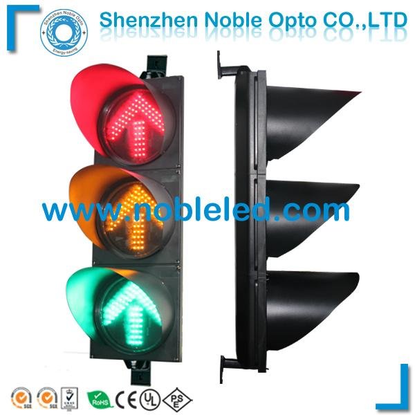 Chinese supplier 300mm led solar powered arrow traffic signal light on sale