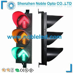 Chinese supplier 300mm led solar powered arrow traffic signal light on sale