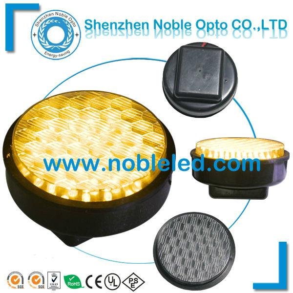 100 mini toy led amber traffic light module for traffic safety 