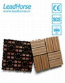 Easy Installation WPC Composite DIY Decking Tile