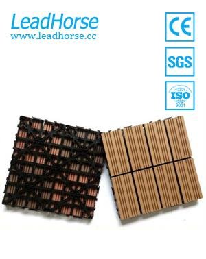 Anti-Slip WPC DIY Tiles 300mm*300mm  2