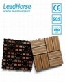 Eco-Friendly Wood Plastic Composite DIY Decking Tiles  2