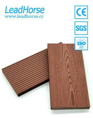 Fire-Resistant WPC Wood Deck Board 4