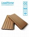 WPC fireproof hollow outdoor decking
