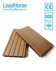 WPC fireproof hollow outdoor decking 