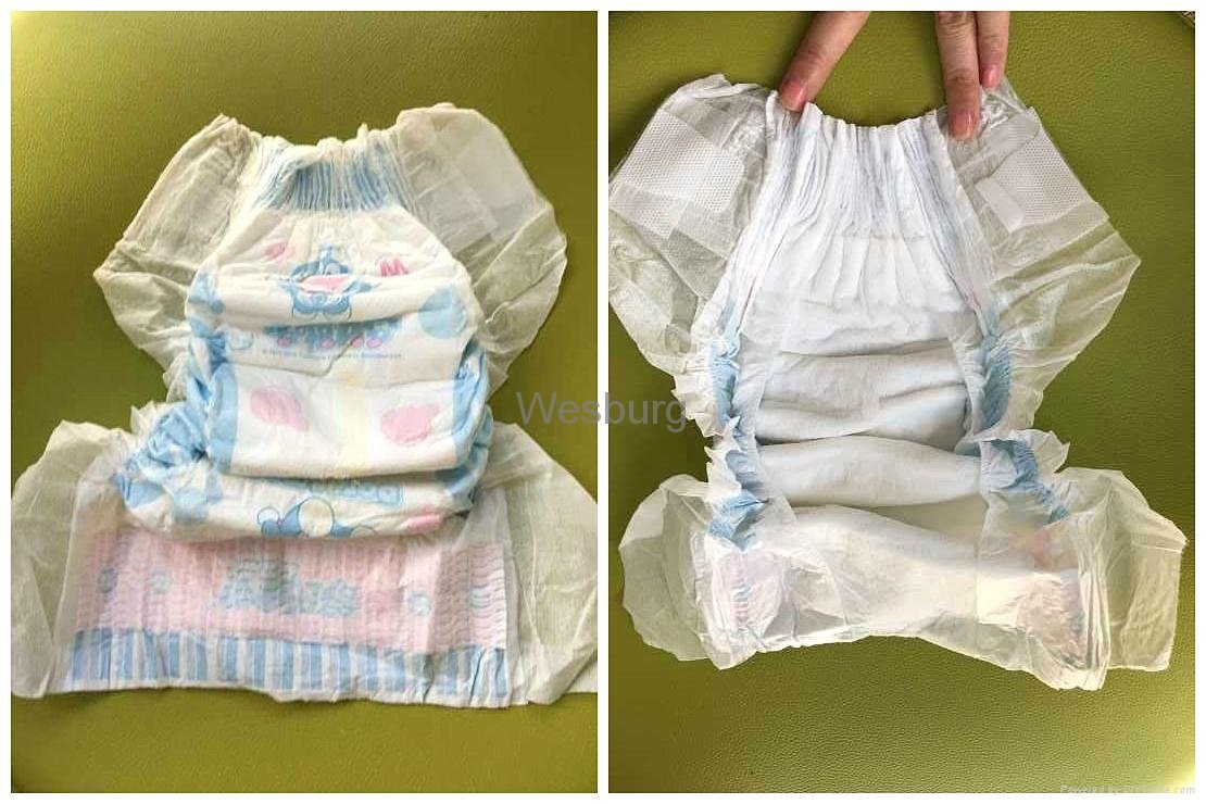 b grade baby diaper in china 5