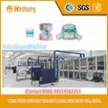 Wholesler best selling disposable baby diaper machine price 5