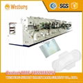 High speed automatic women sanitary napkin pads machine price 2