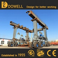 30t 50t 100t 200t 300t 500t marine travelift mobile boat hoist crane