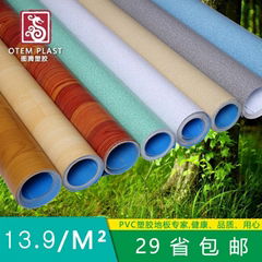 Good reputation 0.35-3.0mm plastic pvc vinyl flooring for sale