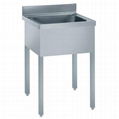 heavy duty single bowl kitchen sink with