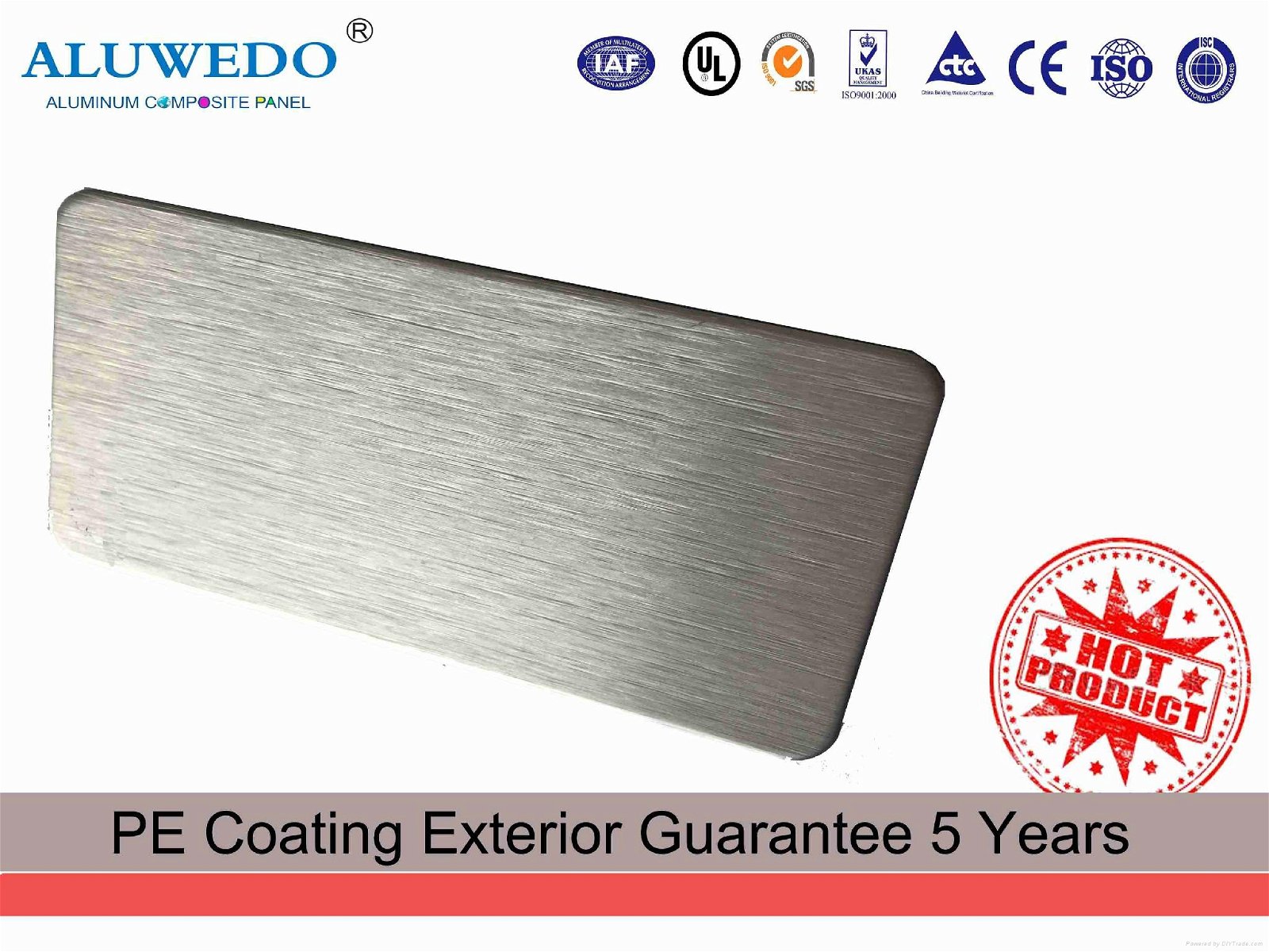 4MM anodizing surface interior decorative panel aluminum composite panel  4